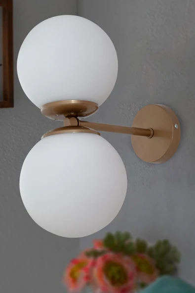 D-light İkiz Aplik Eskitme