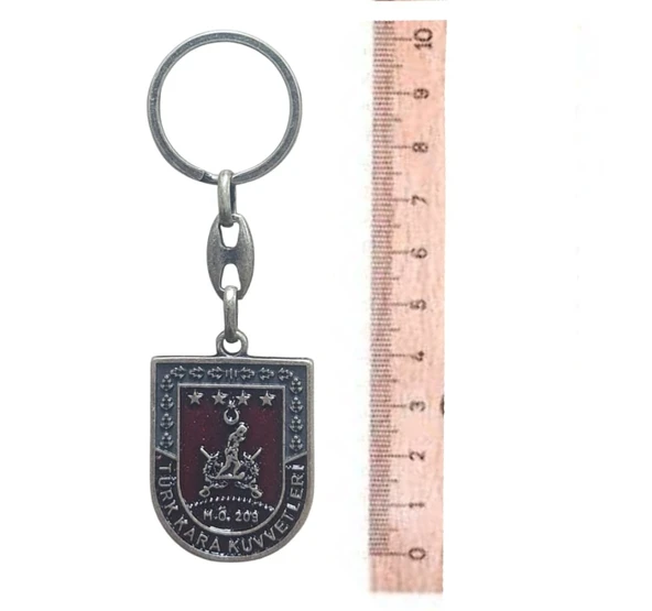 Kara Kuvvetleri Metal Anahtarlık - Eskitme Model - 3
