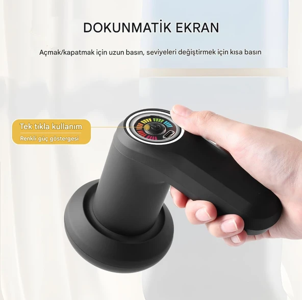 QASUL Taşınabilir Vücut Şekillendirme Makinesi Yağ Yakma Ve Masaj Aleti 5 Başlık Hediye - 5