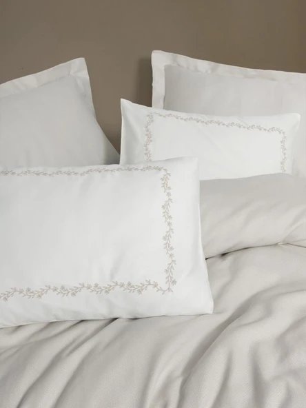 Cotton Box Serenity Bambu Çift Kişilik Pike Takımı Filima Bej - Resim 3