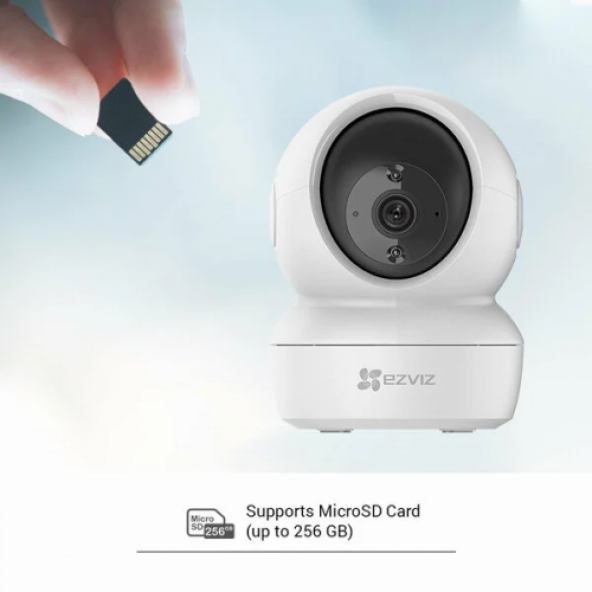 HIKVISION EZVIZ C6N Bebek/Ev Güvenlik Kamerası WiFi, 1080P, Gece Görüşü, PAN/TILT, iki Yönlü Ses