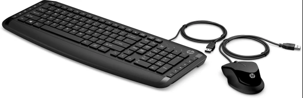 HP 9DF28AA Pavilion Kablolu  Klavye Mouse Set 200 - 2