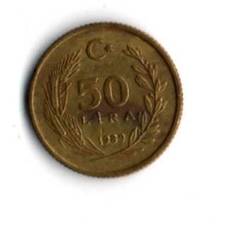 T.C. 50 Lira 1989 (mp1932) - Resim 2