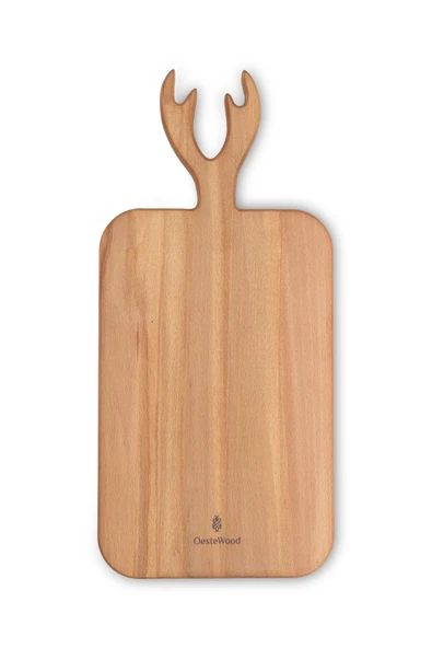 Yekpare Masif Ahşap Sunum Tahtası Kesme Tahtası  Kayın Large - 2