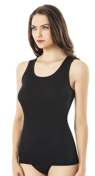 Kota Bayan Bambu Geniş Askılı Atlet 6612B - Resim 2