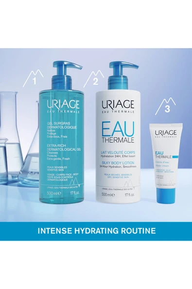 Uriage Extra Rich Dermatological Tüm Cilt Tiplerine Uygun Duş Jeli 500 ml - 6