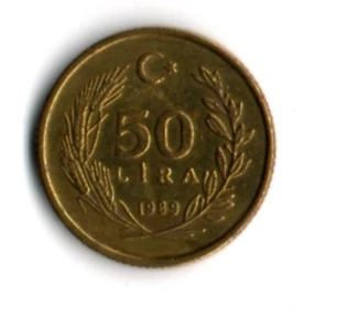 T.C. 50 Lira 1989 (mp1930) - 2