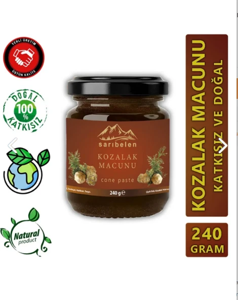 sarıbelen Kozalak Macunu 240 g Doğal ve Katkısız sarıbelen
