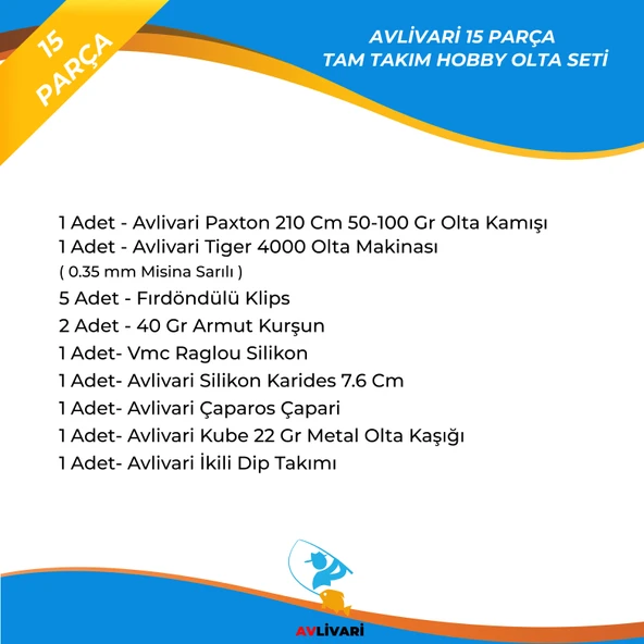 Paxton 210 Cm 50-100 Gr Olta Kamışı - Tiger 4000 Olta Makinası Tam Takım Kıyı Hobi Çocuk Yeni Başlayan Olta Seti - 2