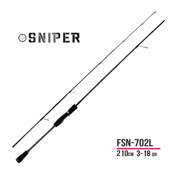 Fujin Sniper 210cm 3-18gr Light Spin Kamış - Resim 2