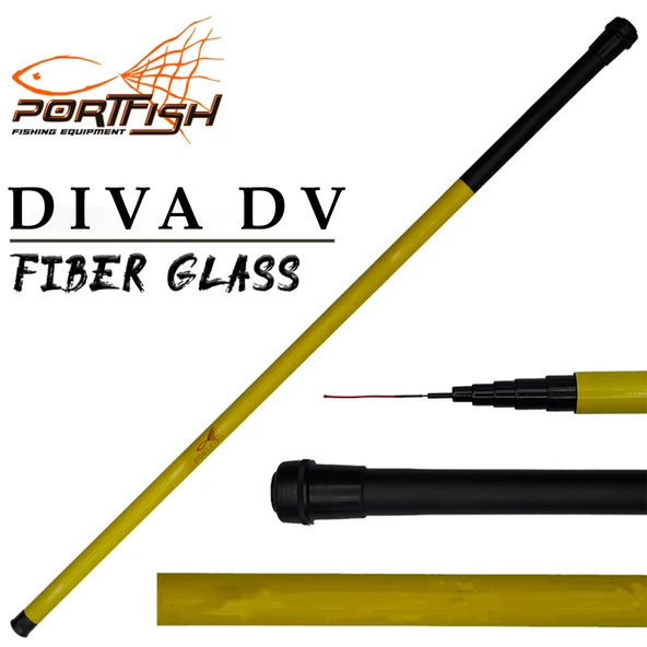 Portfish Diva Dv 600 Cm  Fiber Göl Kamışı ürün görseli 1