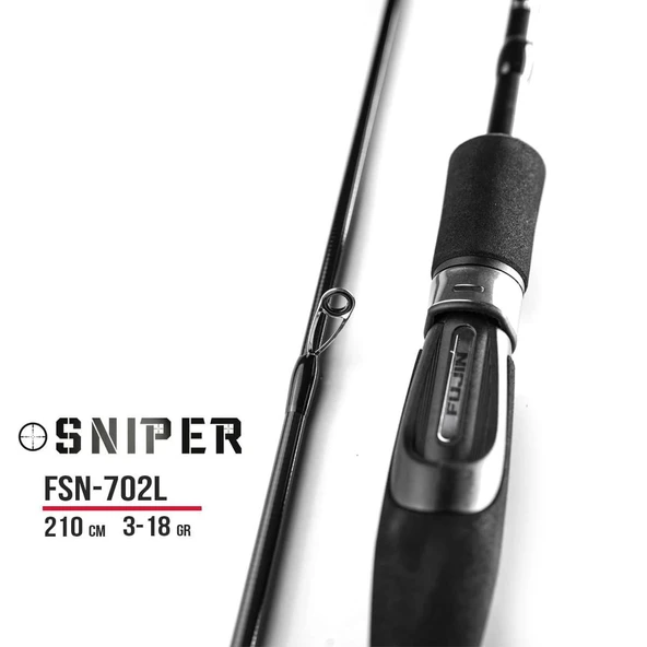 Fujin Sniper 210cm 3-18gr Light Spin Kamış - Resim 3
