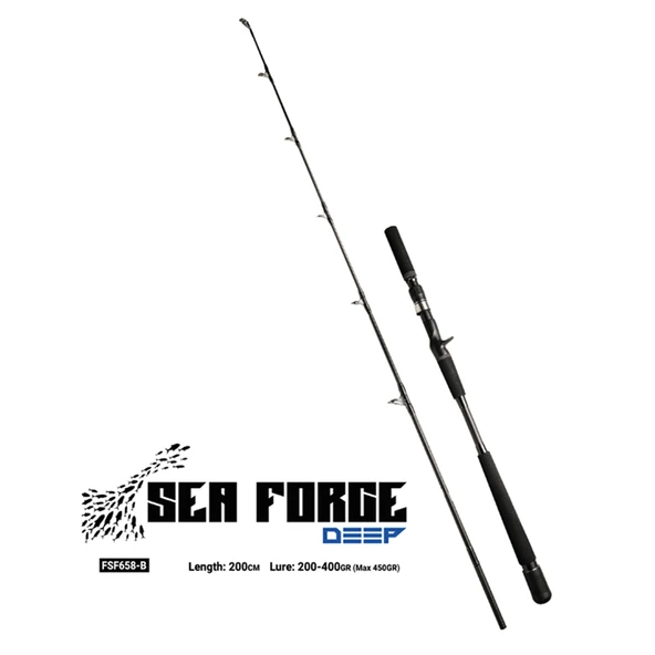 Fujin SeaForce 200cm 200-400gr Tekne-Bot Kamışı - Resim 2