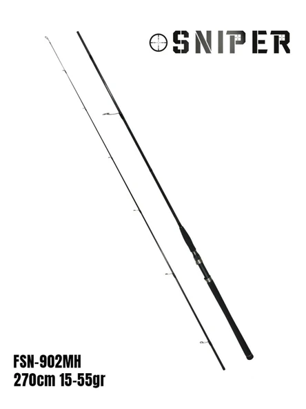 Fujin Sniper 270cm 15-55gr Spin Kamış FSN-902MH ürün görseli 1