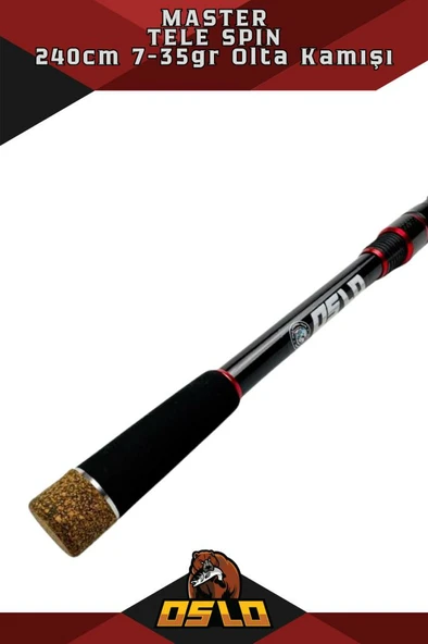 Oslo Master  240cm 7-35 gr Tele Spin Olta Kamışı - 2
