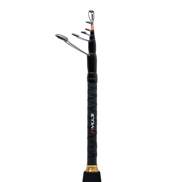 RYUJI ROCK FISH 2.28M 0.5-7GR (SOLID TIP) TELE SPIN KAMIŞ - Resim 2