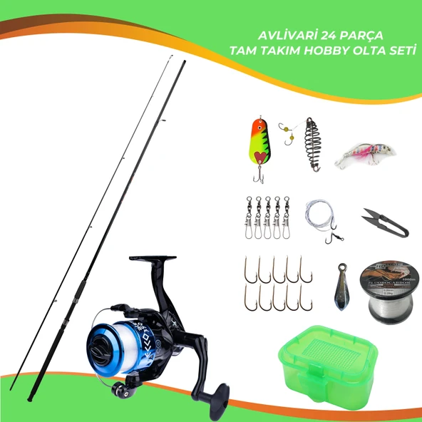 Spinner 240 Cm 8-32 Gr-Ecco 3000 Tam Takım Kıyı Profesyonel Tatlı Su Olta Seti