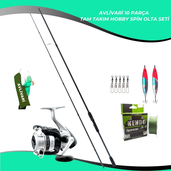 Remixon Double Black 270 Cm 20-40 Gr Olta Kamışı - Daiwa StrikeForce 2500 Tam Takım Kıyı Hobi Olta Seti