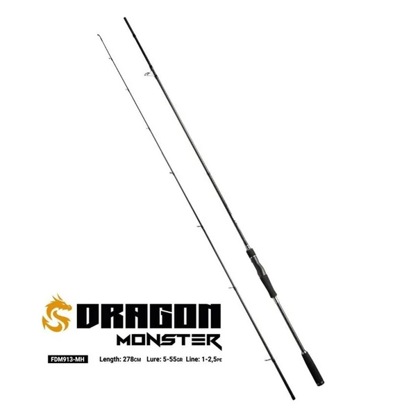Fujin Dragon Monster 278cm 5-55gr Spin Kamışı - Resim 2