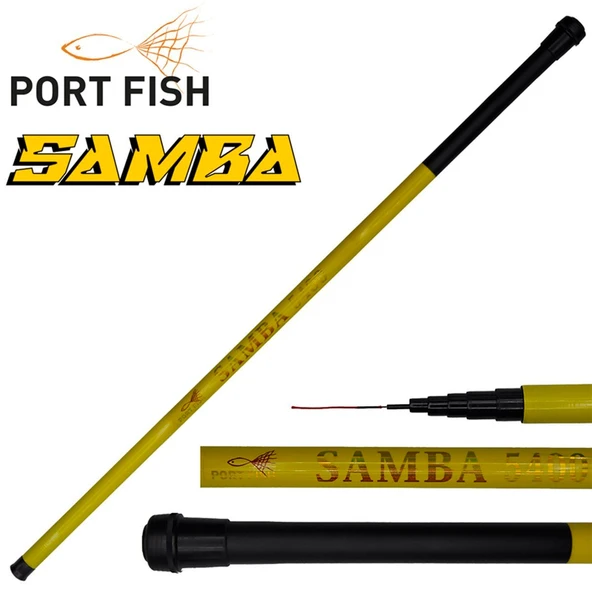Port Fish Samba 720 Cm Kısa Kapanır Göl Kamışı