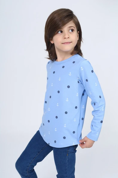 Toontoy Erkek Çocuk Baskılı Tişört - 5