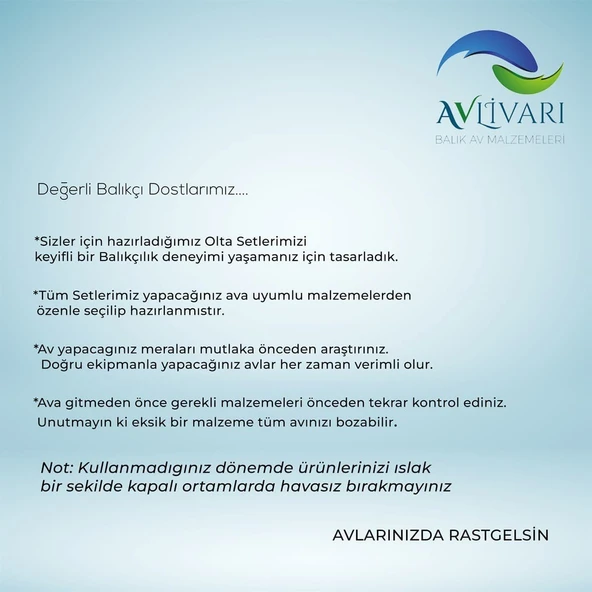 Ecoport Tam Takım Usta Tatlı Su Spin Olta Seti 270 Cm - 7