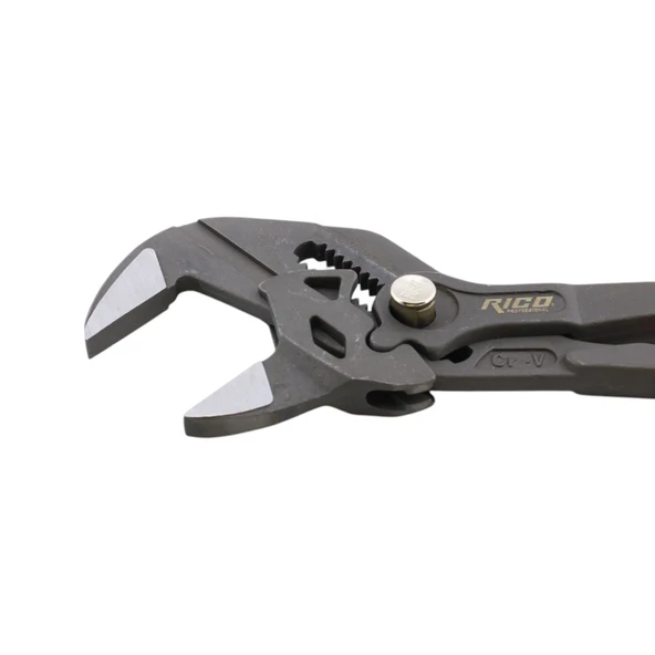 Rico Fort Ayarlı Düğmeli Papağan Pense 25 cm 250 mm 10 İnç Çok Amaçlı Pense Sıkma Sökme El Aleti - 3