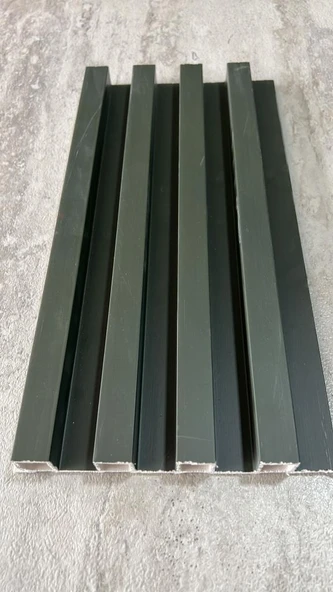 Renkli Duvarlar 16cmx145cm 1 Adet ATC Ördek Yeşili PVC Lambiri Prefabrik Ofis Dekoratif Pvc Lambiri Duvar Paneli - 4