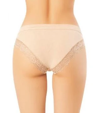 6 Adet Kota Bayan Modal Kenar Dantelli Bikini Külot 5106 - 3