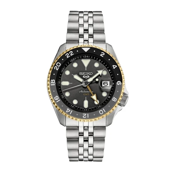 Seiko 5 Sports Otomatik GMT SSK021K Erkek Kol Saati SSK021K1