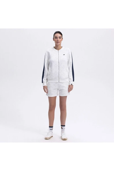 Ellesse Kadın Beyaz Fermuarlı Sweat EF375 - 2