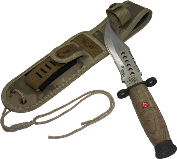 HALMAK JANDARMA KOMANDO BIÇAK CEVİZ 30 CM