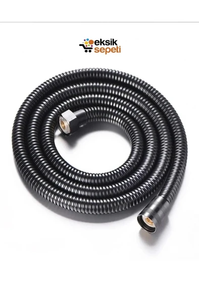 Kyk 5 Fonksiyonlu Siyah Vakumlu 3'lü Duş Seti KYK1008 - 2