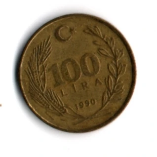 T.C. 100 Lira 1990 (mp1940) - Resim 2