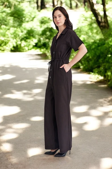 Keten Yazlık Tasarım Tulum - Resim 3