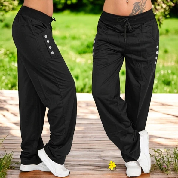 Günlük Rahat Kesim Kadın Pantolon ürün görseli 1