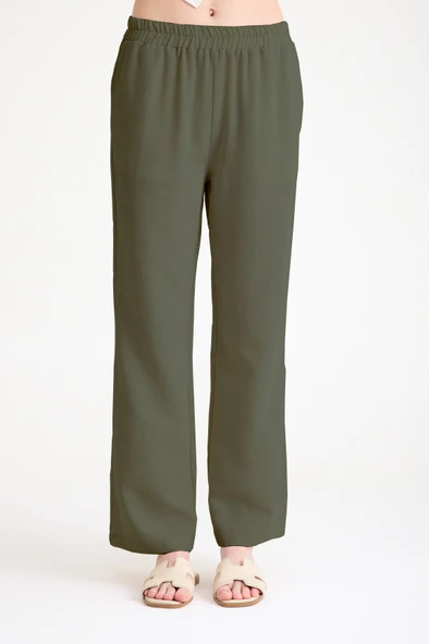 Keten Günlük Haki İkili Takım Alt Üst - Resim 3