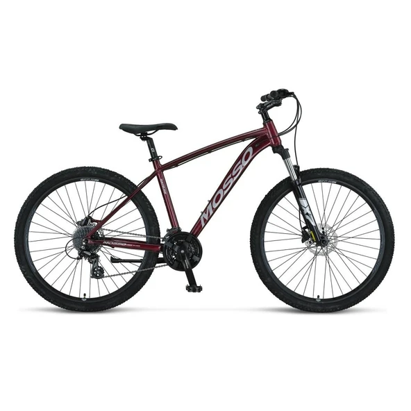 Mosso Raceline 27 Jant 16K H.Disk 24V Dağ Bisikleti Bordo Gri