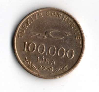 T.C. 100 000 Lira 2000 (mp1941) - 2
