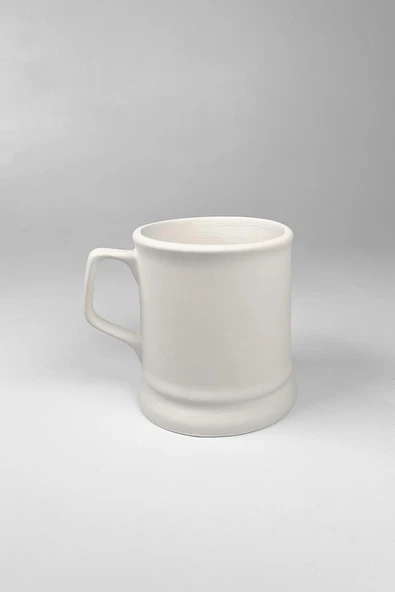 Prag Kupa - Seramik Bisküvi (Ham Ürün) - Resim 2