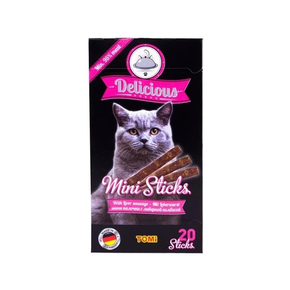 Tomi Kedi Mini Stick Sosisli 20x2gr 40gr