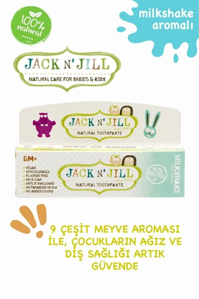 Jack N'Jill Milkshake Aromalı Macun 50 gr - 4