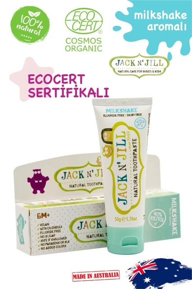 Jack N'Jill Milkshake Aromalı Macun 50 gr - 2