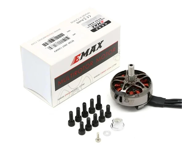 Emax ECO II 2807 1300KV Fırçasız Motor  Çelik Mil Model Uçak Rc Multicopter Quadcopter Drone Fpv Yarış 6S Yüksek Güç Bldc Lipo - 7