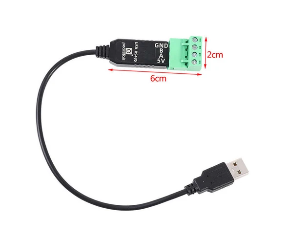 30cm Kablolu USB to RS485 Modül Kutulu  Endüstriyel Tip Com Seri Port Sinyal Çevirici Haberleşme Otomasyon Plc Medikal Modem Bilgisayar Cnc - Resim 7