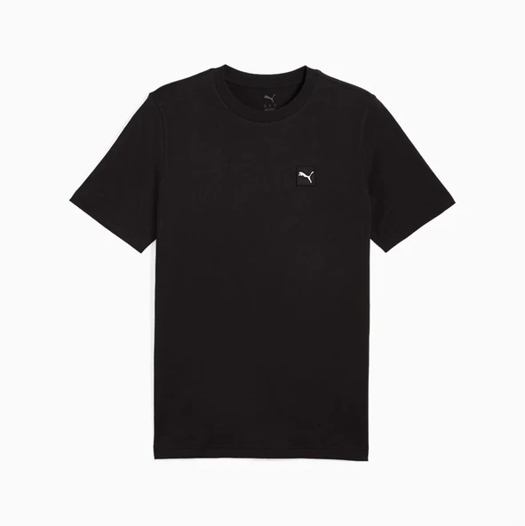Puma Ess ELEVATED Tee Erkek Siyah Spor Tişört - 690893 01 - 4
