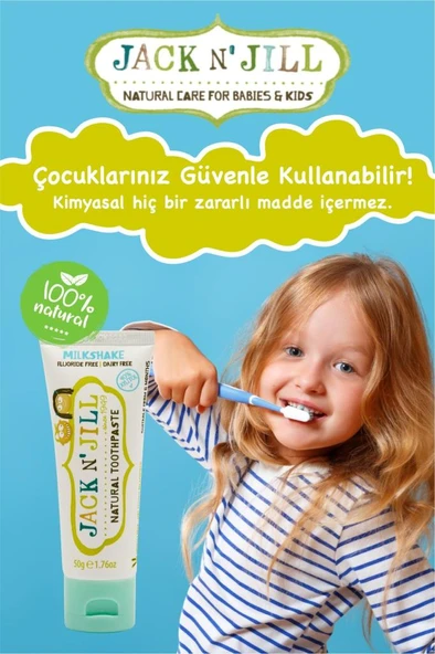 Jack N'Jill Milkshake Aromalı Macun 50 gr - 3