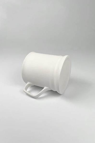 Prag Kupa - Seramik Bisküvi (Ham Ürün) - Resim 5