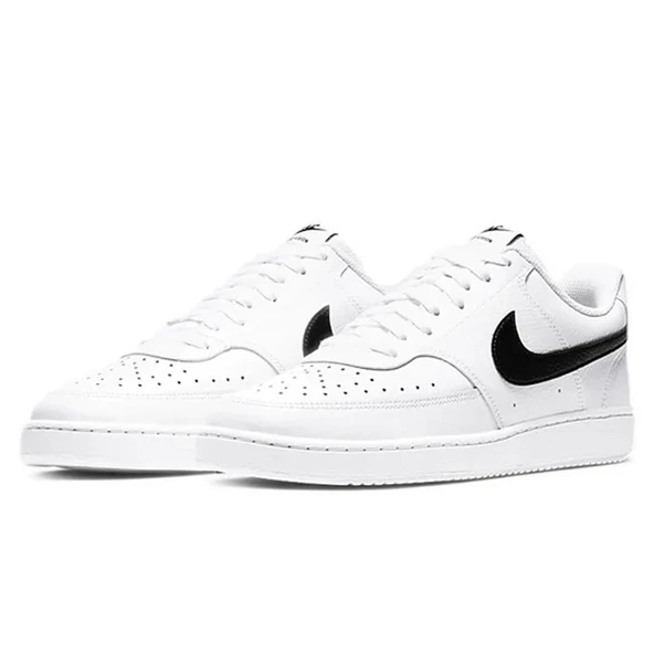 Nike Court Vision Low White Black - Resim 2