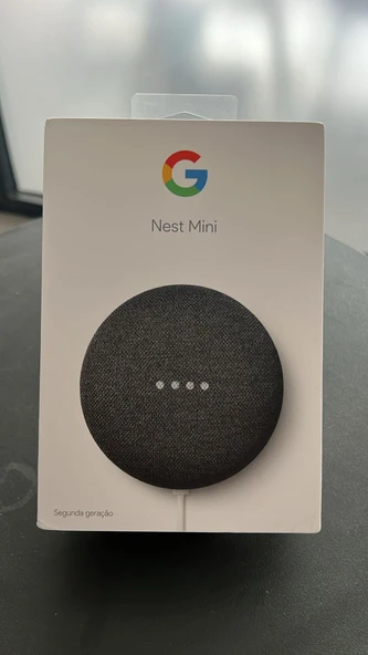 Google Nest Mini (2nd Jen) - Siyah- Akıllı Hoparlör (Outlet)